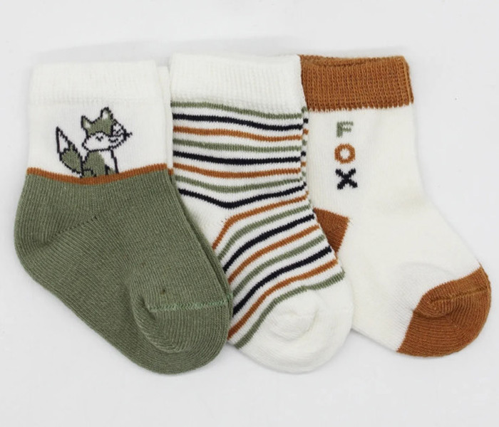 Čarapice za bebe BiStyle 3/1,zelene-00-03