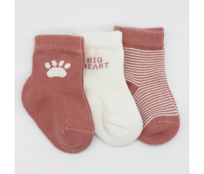 Čarapice za bebe BiStyle 3/1,roze-00-03
