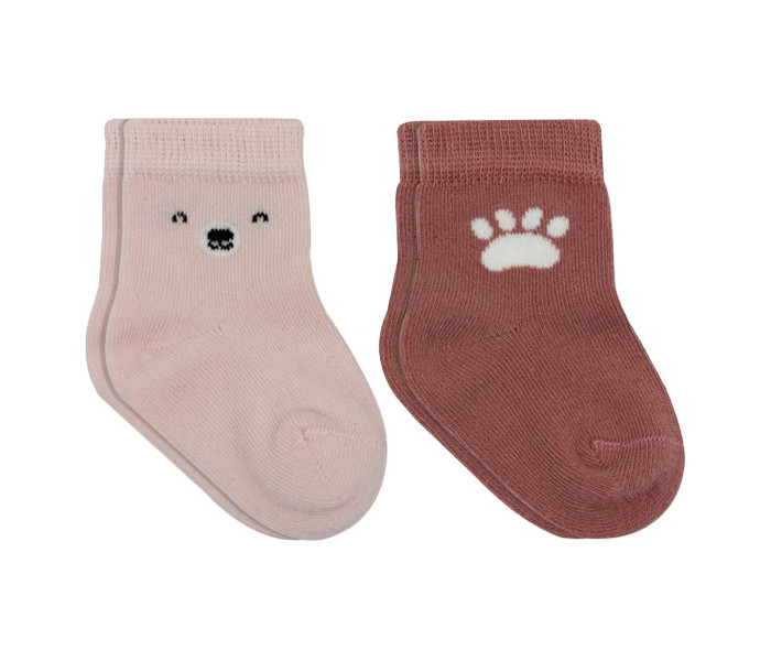 Čarapice za bebe BiStyle 2/1,roze-24-36