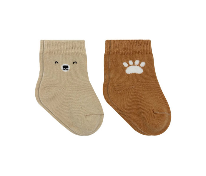 Čarapice za bebe BiStyle 2/1,bež-06-12