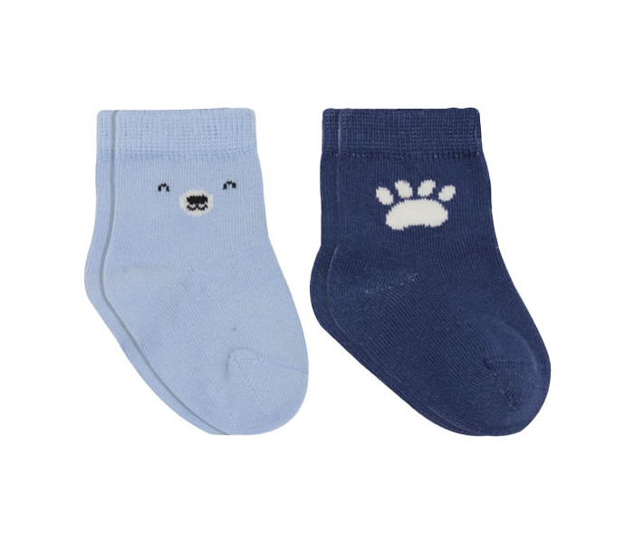 Čarapice za bebe BiStyle 2/1,plave-24-36