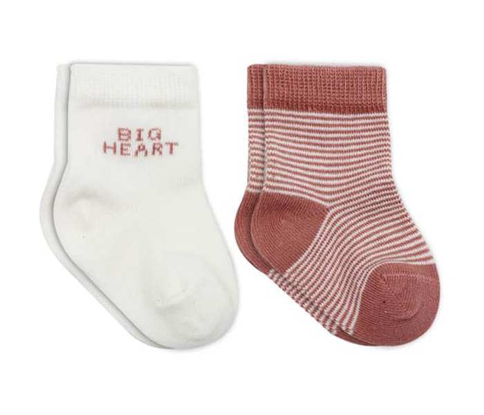 Čarapice za bebe BiStyle 2/1,roze-12-24