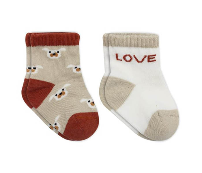 Čarapice za bebe BiStyle 2/1,bež-12-24