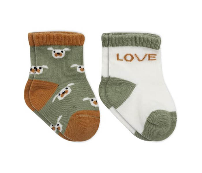 Čarapice za bebe BiStyle 2/1,zelene-24-36