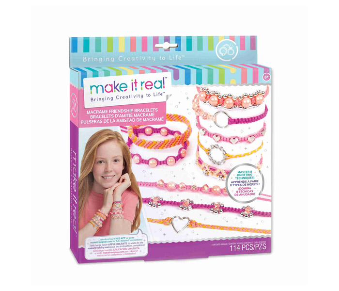 Igračka narukvice prijateljstva macrame