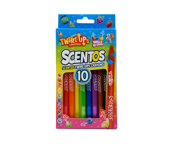 SCENTOS 10 MIRIŠLJAVI FLOMASTERI