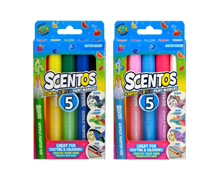 SCENTOS  5 MIRIŠLJAVI MARKERI