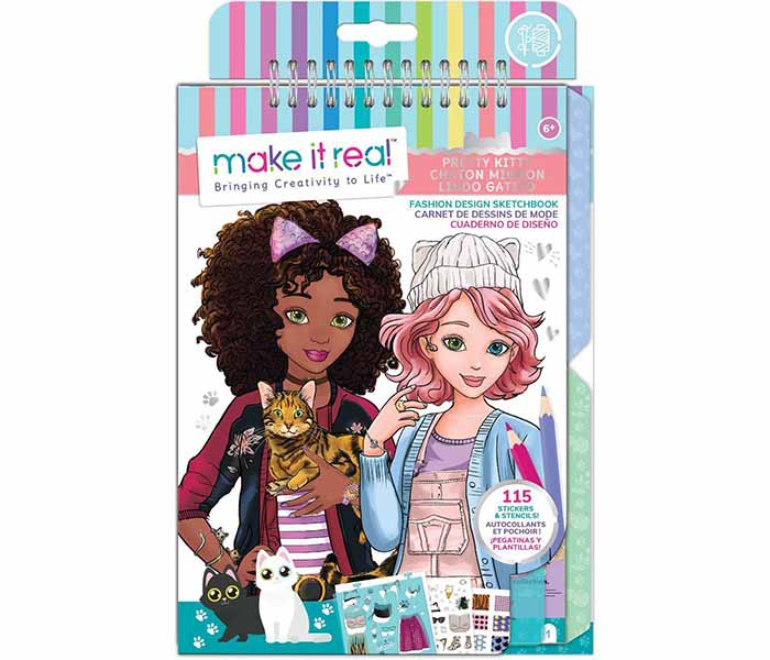 Igračka Fashion design bojanka pretty kitty