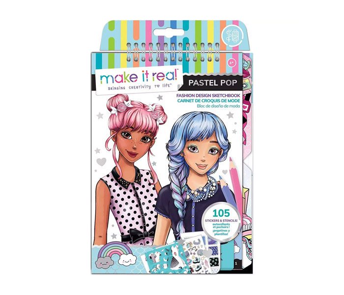 Igracka Fashion design bojanka pastel pop