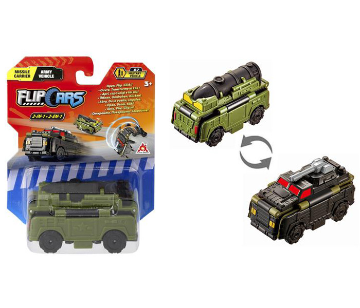 Igračka Flip cars, vojni auto