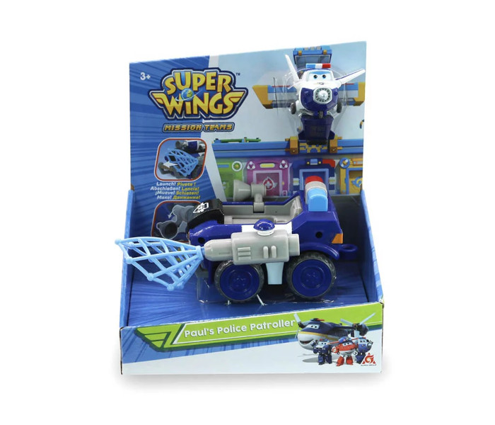 Igračka Super Wings Paul policijska stanica