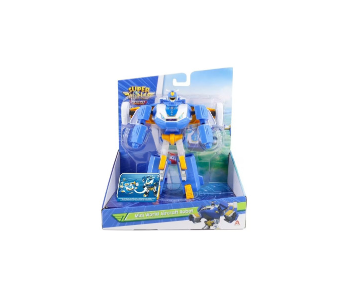 Igračka Super Wings mini world aircraft robot