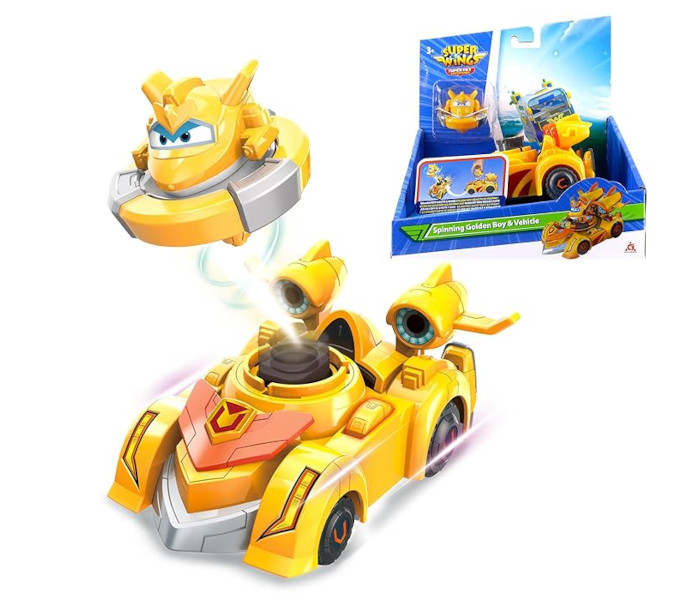Igračka Super Wings rotacioni Golden Boy