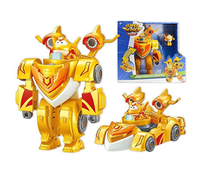 Igračka Super Wings super pet robot suit Golden Boy