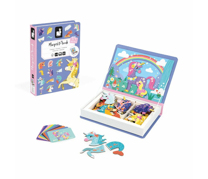 Igračka magnetna knjiga jednorog