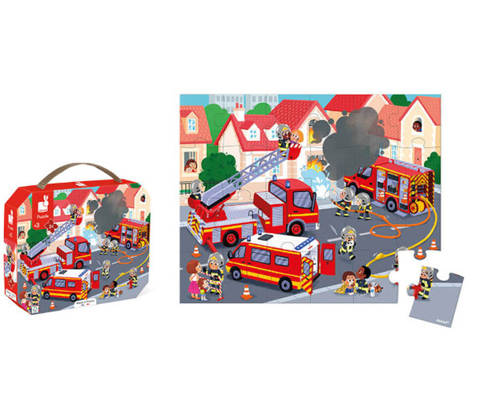 Igračka puzle - vatrogasac, 24kom.
