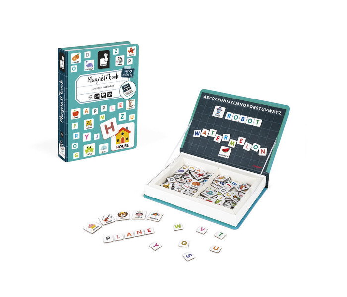 Igračka magnetna knjiga engleski alfabet