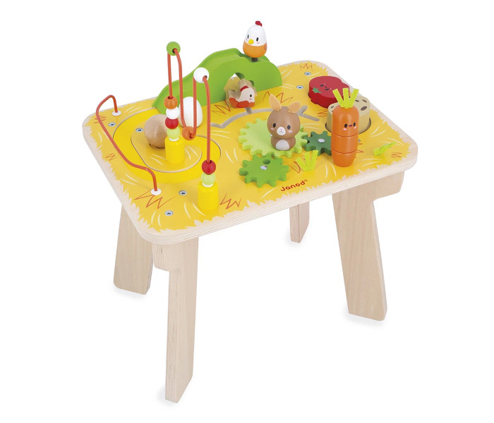 Igračka farma drveni activity sto
