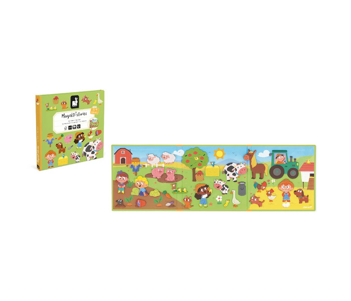 Igračka magnetna knjiga-farma