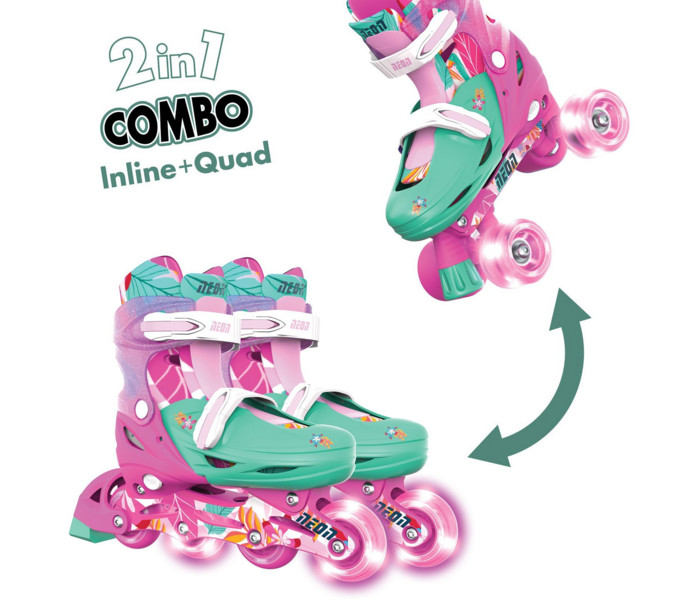 Neon combo roleri 30-33, floral