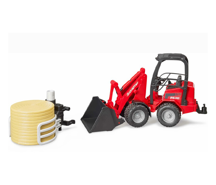 Igračka Bruder utovarivač sa dodatnom mrežom za nošenje