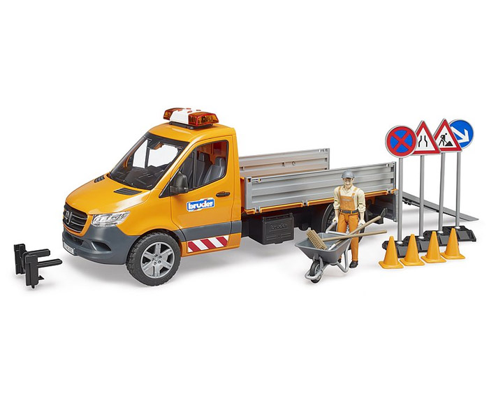 Igračka Bruder kombi za radove na putu sa dodacima