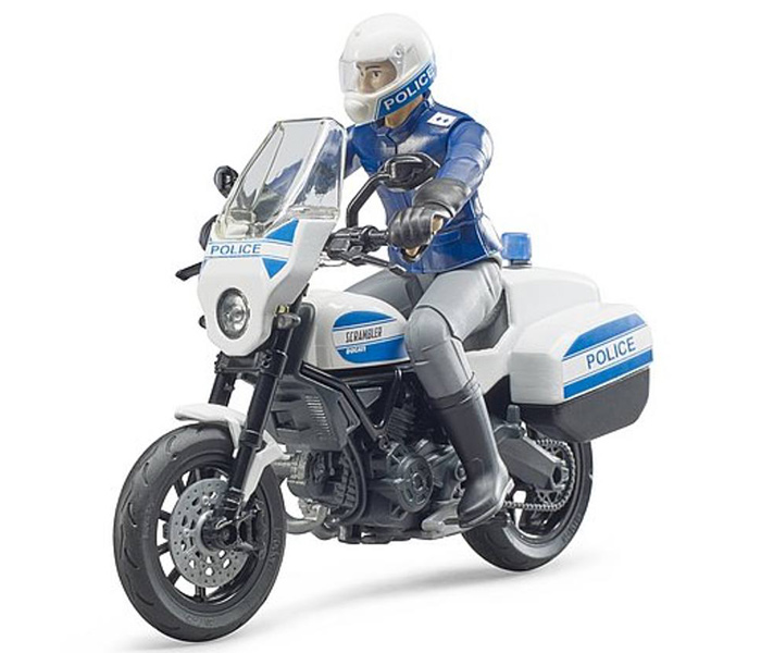 Igračka Bruder Ducati policijski motor sa figurom policajca
