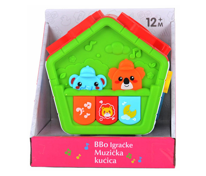 BBo dječija igračka muzička kućica