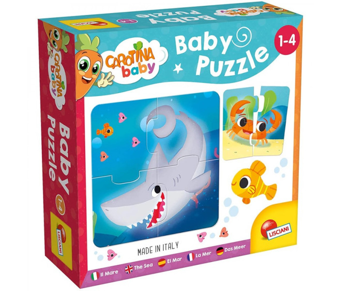 Edukativna slagalica baby morske životinje