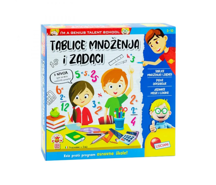 Edukativna igra tablica množenja i zadaci