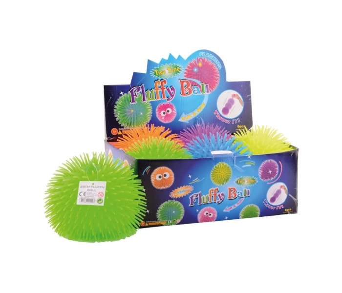 Lopta čupava Fluffy ball 23cm