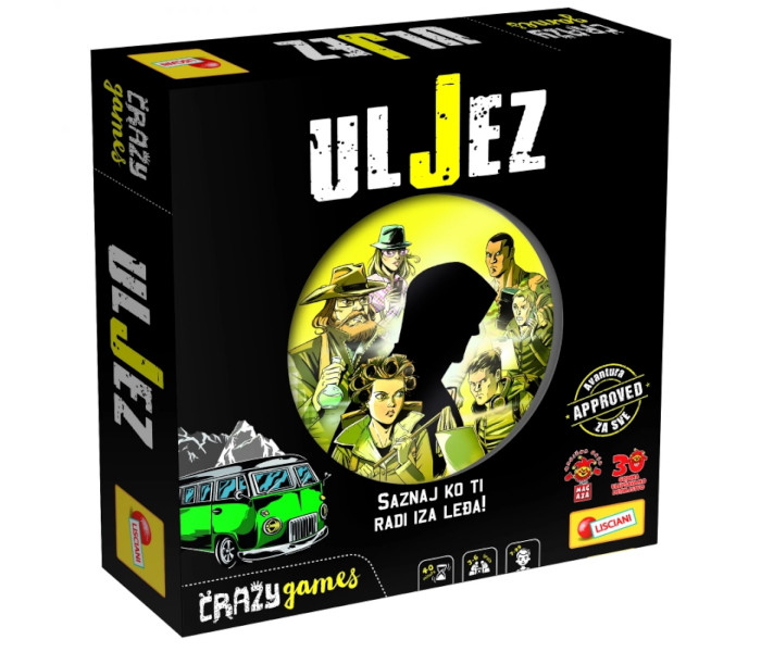 Crazy Games SR Društvena igra Uljez Lisciani RS873