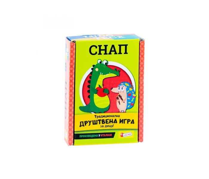 Ludoteca društvena igra Snap i igra memorije memorije životinje 2u1