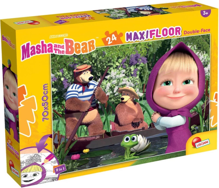 Slagalica 24 kom. maxi medved Lisciani