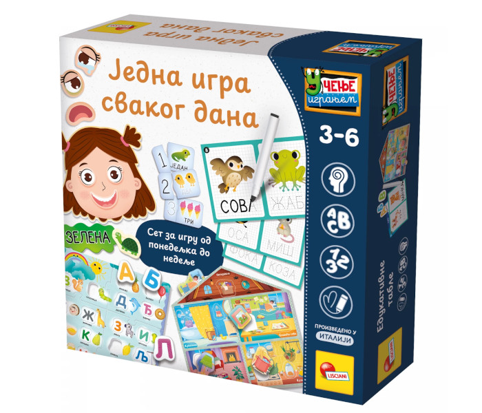 Montesori set SR jedna igra svakog dana Lisciani RS111619