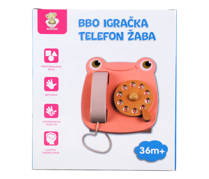 BBo igračka telefon žaba