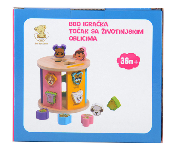 BBo igračka točak sa životinjskim oblicima