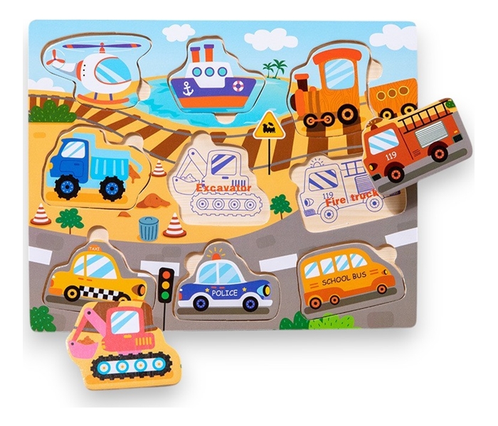 BBo Igračka drveni transport