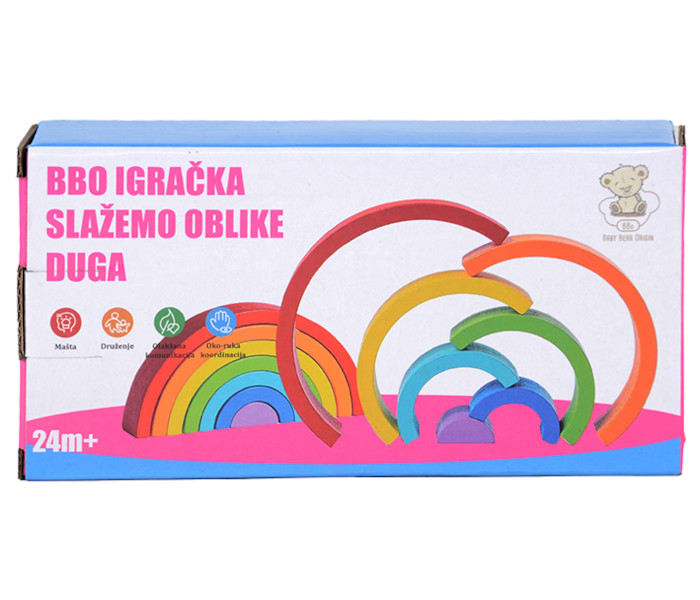 BBo Igračka slažemo oblike duga
