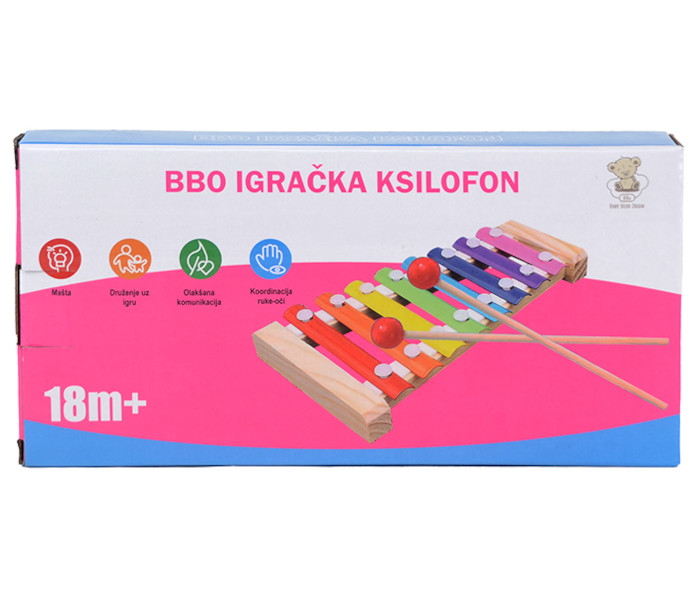 BBo Igračka ksilofon
