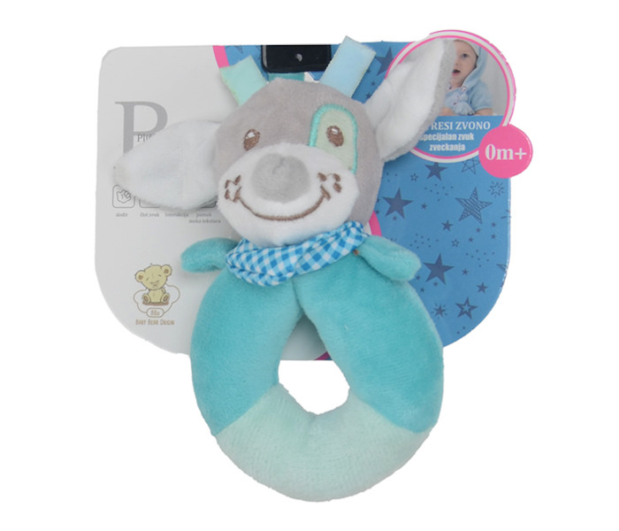 BBo Plišana igračka sa zvečkom