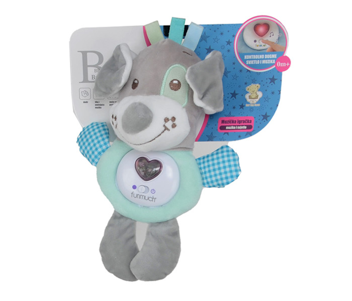 BBo Plišana muzička igračka za laku noć