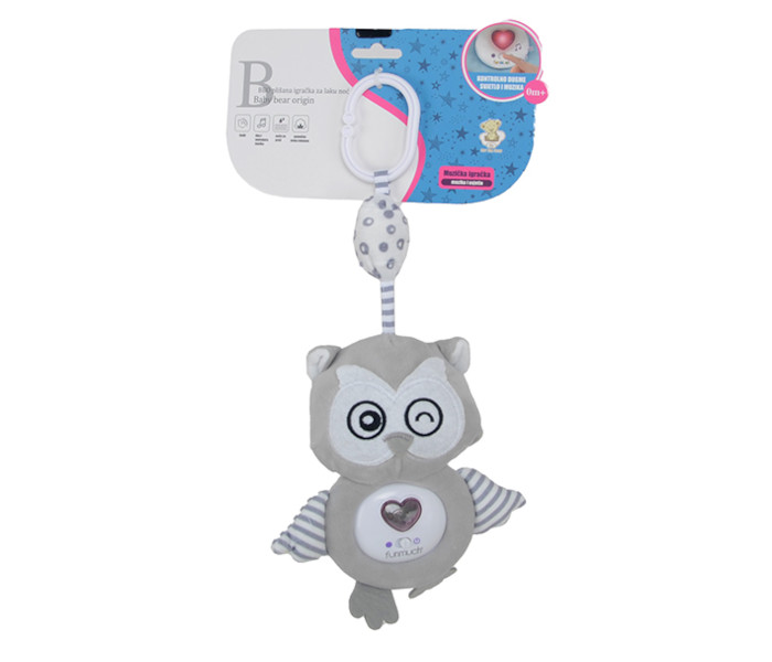 BBo Plišana muzička igračka za laku noć
