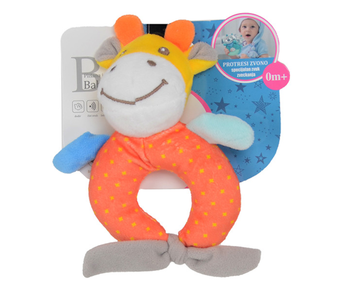 BBo Plišana igračka sa zvečkom