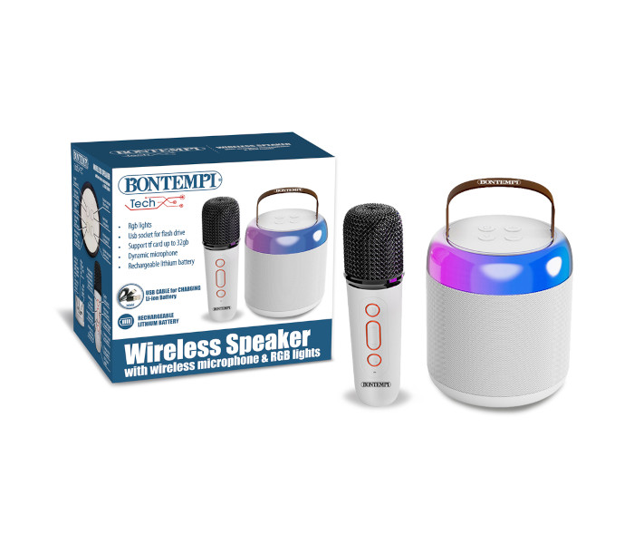 Igračka Bontempi Bežični zvučnik sa mikrofonom i RGB svjetlima