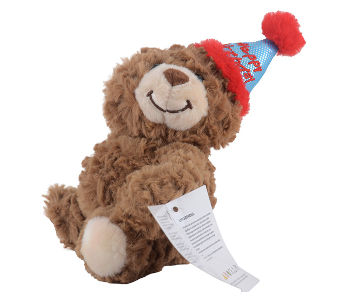 Plišana igračka rođendanski medo 28cm