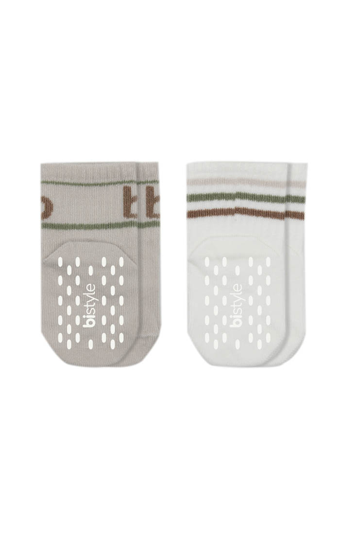 Čarapice za bebe BiStyle, neklizajuće 2/1
