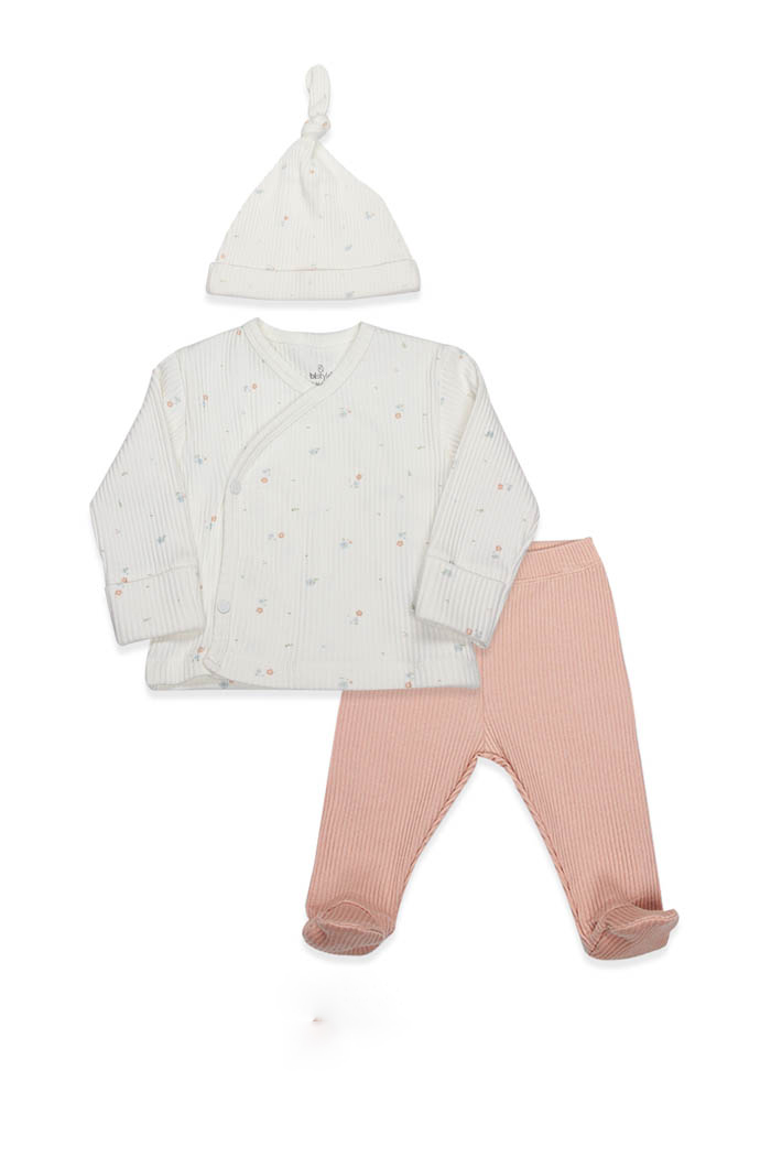 Bebi set BiStyle, 56cm.,bež/roza