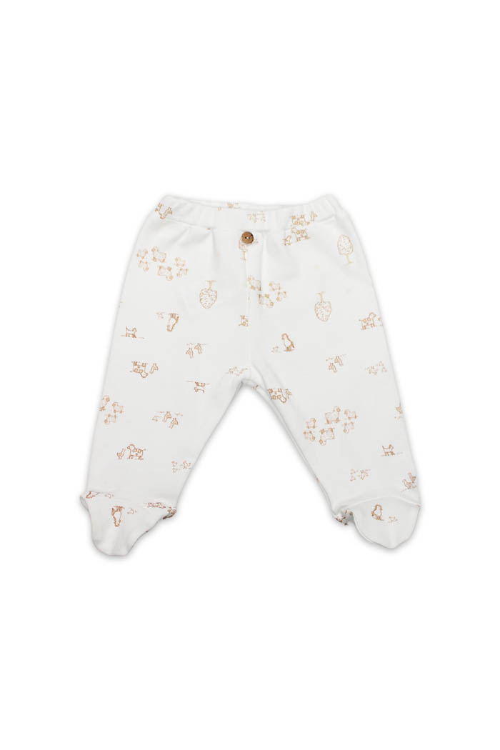 Bebi donji dio sa stopicama BiStyle 56 cm bež