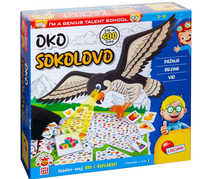 Mali genije SR društvena igra oko sokolovo